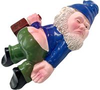 Drunken Garden Gnome Resin Outdoor Garden Figures and Garden Statues Fun Garden Gnomes for Patio,Paddy,Sleeper,Suitable for Outdoor Gardens,Garden Gnomes