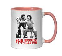 Drunken Master Kung Fu Tasse à thé ou café en céramique Motif cheval Rose