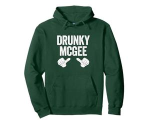 Drunky McGee Chemise Couple Irlandais Hommes Femmes St Patrick Sweat à Capuche