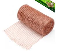 Druuzyl 10 Mètres Filet Cuivre Anti Limaces Escargots et Rongeurs Bande de Protection en Cuivre Haute Qualité pour Jardin Potager Maison Terrasse Balcon