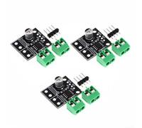 DRV8871 Lot de 3 modules de pilote de moteur compatibles avec moteurs CC brossé fonctionnant de 6,5 V à 45 V avec verrouillage de sous-tension et protection thermique