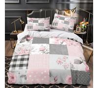 DRVASMXCP Chant du Rouge-Gorge Housse de Couette Microfibre résistante Imprimé en 3D Léger Parure de Lit Fermeture Éclair Douce Confortable for Hommes Super King（260x220cm）