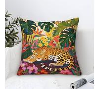 DRVASMXCP Fleurs et plantees Taies D'oreillers Impression 3D Confort Beauté Plante Moderne Décoratif Cadeaux Uniques pour Canapé-Lit De Salon 50x50cm