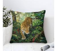 DRVASMXCP Fleurs et plantees Taies D'oreillers Impression 3D Résistant Qualité Plante Housse De Coussin Décor À La Maison Cadeaux Uniques pour Salon Canapé Canapé Intérieur Extérieur Jardin 40x40cm