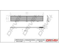 Drve+ DP1110.12.0228 Filtre, air de l'habitacle pour ALPINA,BMW