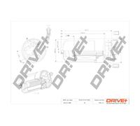 Filtre à carburant Filtre de conduite DP1110.13.0290 Drve+ pour OPEL CORSA D