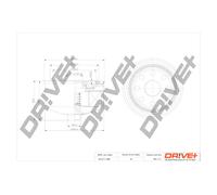 Drve+ Filtre À Huile À Vis Pour VW LT 28-46 II Pritsche/Fahrgestell 2.8 TDI