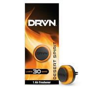 DRVN Désodorisant Voiture Clip de Ventilation Ajustable Auto, Pack de 6, | Desert Spirit, Agrumes & Épices Intenses, Parfum Longue Durée 30 Jours,Clip Ajustable pour Voiture, SUV, Camion & Fourgon