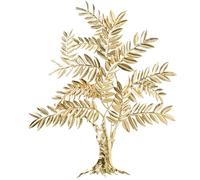DRW Applique murale d'un arbre en métal doré 6,5 x 74 x 90 cm