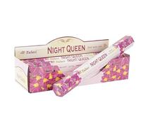 DRW Bâtonnets d'encens Parfum Night Queen 25 cm Night Queen (120 unités) + Stampita San Pancracio