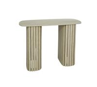DRW Console d'entrée, Meuble d'entrée, Style Moderne, Bois Blanc, 80 x 30 x 70 cm