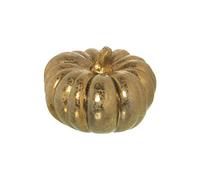 DRW Figure d'une Citrouille en céramique en Or