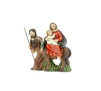 DRW Figure Fuite vers l'Egypte Résine Peinte à la Main 9 cm