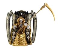 DRW Figurine de la Sainte Mort en Couleur dorée 15 cm de Haut