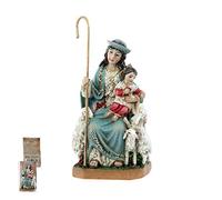 DRW Figurine Divine bergère résine 8 cm avec boîte avec Histoire