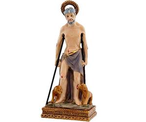 DRW Figurine en résine de Saint Oiseau 11 cm avec boîte en PVC avec l'histoire