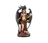 DRW Figurine Lilith représentant la Rebelle, la féminité, Le mystère et la Protection en résine Peinte à la Main de 20 cm