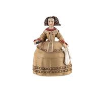 DRW Figurine Menina Infanta Maria Teresa Résine Peinte à la Main 9 cm