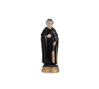 DRW Figurine Saint Pèlerin Résine Peinte à la Main 13 cm