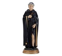 DRW Figurine Saint Pèlerin Résine Peinte à la Main 30 cm