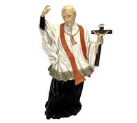 DRW Figurine Saint-Vincent de Paul Résine 50 cm