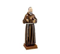 DRW Figurine San PIO Résine Peinte à la Main 32 cm