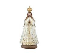 DRW Figurine Vierge de la vallée résine Peinte à la Main 20 cm