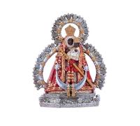 DRW Figurine Vierge Tête en résine Peinte à la Main 15 cm