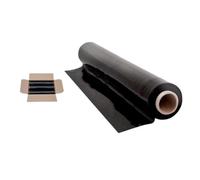 DRW Film Noir d'emballage 2,2 ?m 6 bobines 197 m - 2 kg