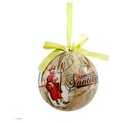 DRW Lot de 12 Boules de Noël Chemin de Saint-Jacques Ø 7,5 cm
