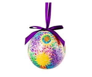 DRW Lot de 12 Boules de Noël El Quichotte Ø 7,5 cm