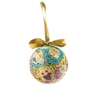 DRW Lot de 12 Boules de Noël éléments Gaudi Mosaïque Ø 7 cm