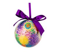 DRW Lot de 12 Boules de Noël mosaïque Gaudi Ø 7,5 cm