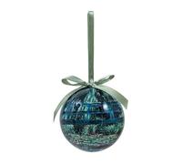 DRW Lot de 12 Boules de Noël Pont de Monet Ø 7,5 cm