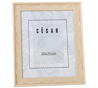 DRW Lot de 12 cadres photo pour photo de 20 x 25 cm, assortiment de PS et DM avec écran beige, 25 x 20 x 1,5 cm