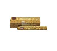DRW Lot de 120 bâtons d'encens et myrrhe 25 cm + Tampon Saint Pancrace
