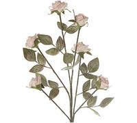 DRW Lot de 6 Bouquets de Fleurs artificielles en Mousse EVA Rose 113 cm 7 x 5 cm