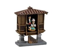 DRW Mystère Belen horreo asturienne Résine Peinte 9 cm