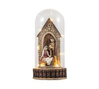 DRW Mystère Classique avec Portail en Verre 8 x 8 x 18 cm