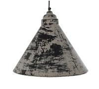 DRW Plafonnier en Fer Gris 44 x 37 cm