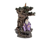 DRW Porte-cône d'encens Sorcier sur Un Arbre 14 x 21 cm