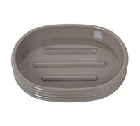 DRW Porte-Savon de Bain Acrylique en Beige 2x12x9 cm