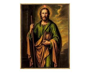 DRW Tableau Saint Judas avec cadre 32 x 3 x 42 cm