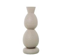DRW Vase de Sol en métal Finition Mate Blanche 60 x 24 x 4 cm