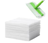 Dry and Wet Mop Lot de 60 serpillères sèches pour essuyer et nettoyer le sol à sec Compatible avec les balais à franges