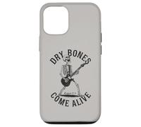 Dry Bones Come Alive Guitariste Squelette Christian Rocking Coque pour iPhone 12/12 Pro