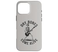 Dry Bones Come Alive Guitariste Squelette Christian Rocking Coque pour iPhone 16 Pro Max