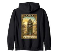 Dry Bones Come to Life Cartes de Tarot de la Bible chrétienne Sweat à Capuche