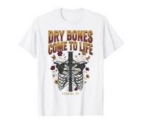 Dry Bones Come to Life Ézéchiel 37 Renouvellement chrétien T-Shirt Graphique avec Valeur