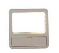 Dry Erase Board, Erasable Board with Pencil Holder, Multi-Purpose Notebook, 6,3 x 4,72 x 1,57 Inches Desktop Decor for Bedroom, Studio, Living Room, Backyard or Garden